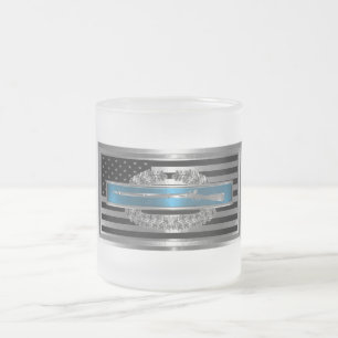 Taza De Cristal Esmerilado CIB Combate - Batalla de infantería