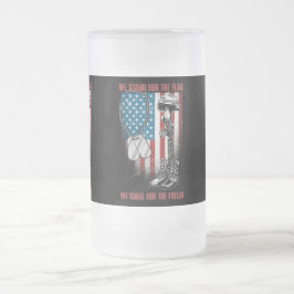 Taza De Cristal Esmerilado Cita de soldado