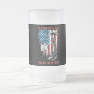 Taza De Cristal Esmerilado Cita de soldado