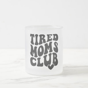 Taza De Cristal Esmerilado Cita divertida de mamá