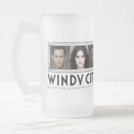 Taza De Cristal Esmerilado Ciudad de los vientos después de la oscura tempora