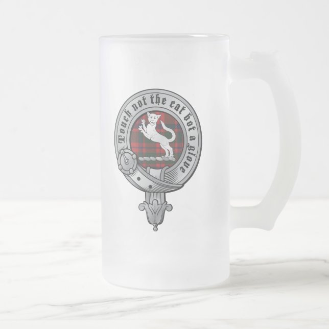 Taza De Cristal Esmerilado Clan Mackintosh Mug (Derecha)