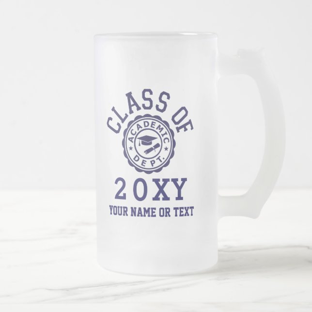 Taza De Cristal Esmerilado ¿Clase De 20? (Derecha)