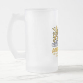 Taza De Cristal Esmerilado COA de Amsterdam