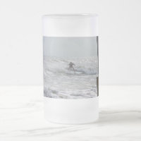 Cocoa Surfing Frost Glass Mug