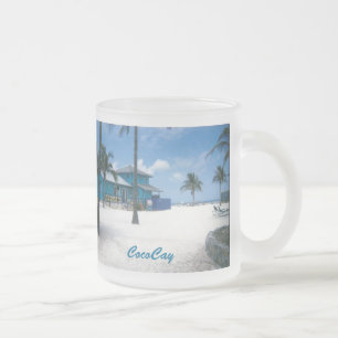 Taza De Cristal Esmerilado CocoCay