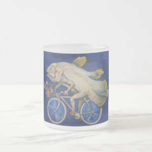 Taza De Cristal Esmerilado Coelacanth