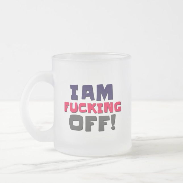 Taza De Cristal Esmerilado Coffee Mugs (Izquierda)