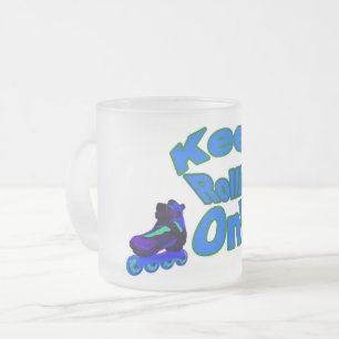Taza De Cristal Esmerilado Colección Coffee Rings, Notes & Things