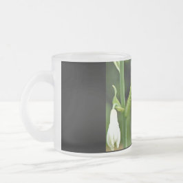 Taza De Cristal Esmerilado Colibrí