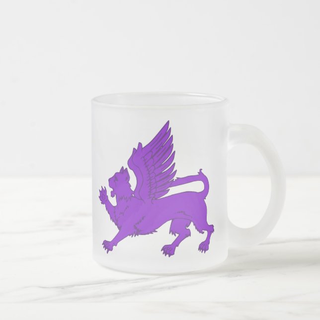 Taza De Cristal Esmerilado Colina SCA Windmasters (Derecha)