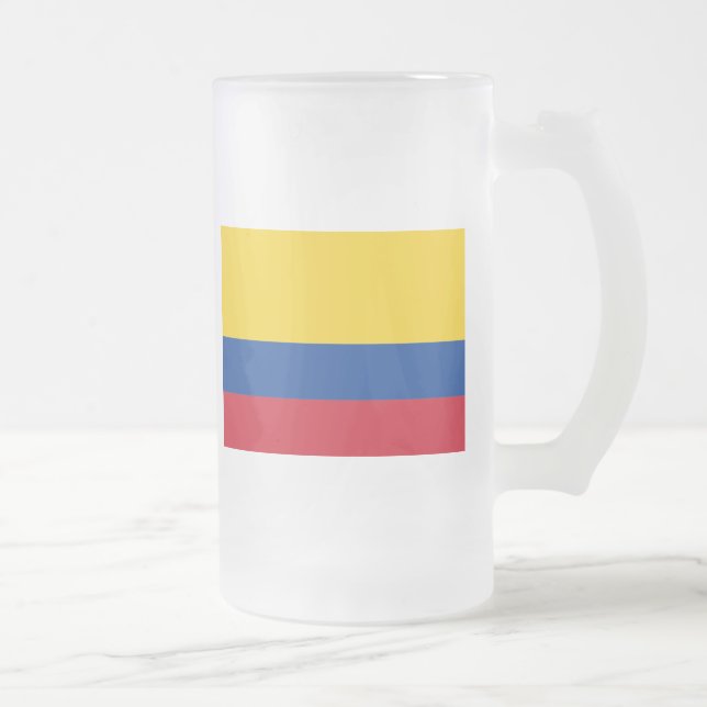 Taza De Cristal Esmerilado colombia (Derecha)