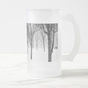 Taza De Cristal Esmerilado como me pongo del lado de los árboles