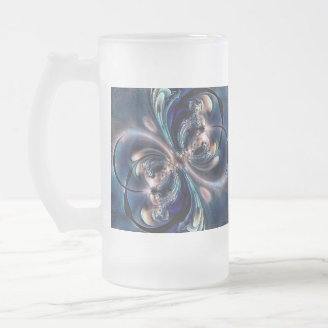 Taza De Cristal Esmerilado Concepción (Izquierda)