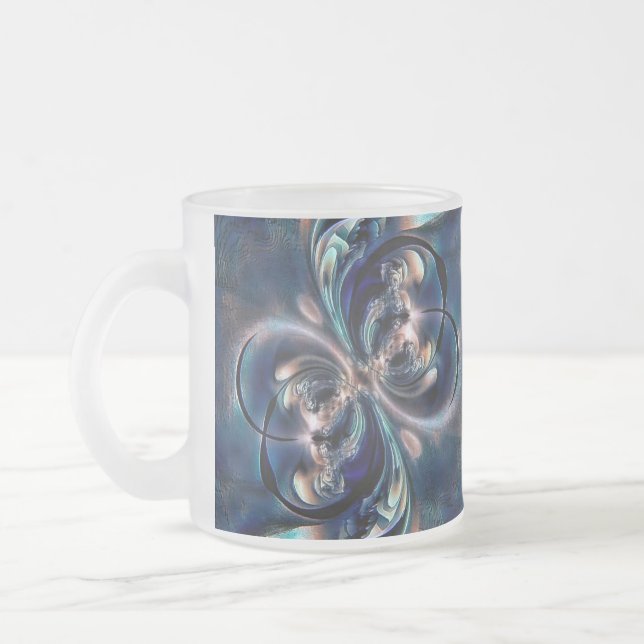 Taza De Cristal Esmerilado Concepción (Izquierda)