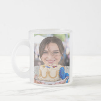 Taza De Cristal Esmerilado Concurso de Cocina Feria Foto Personalizar