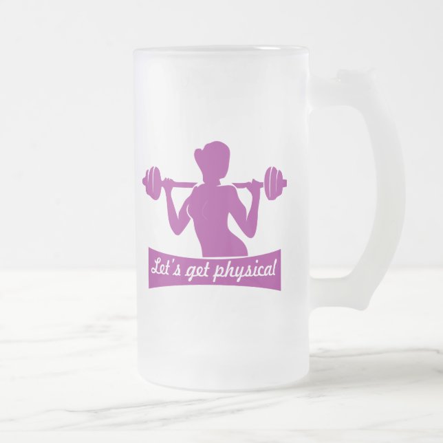 TAZA DE CRISTAL ESMERILADO CONSEGUIMOS FÍSICO (Derecha)