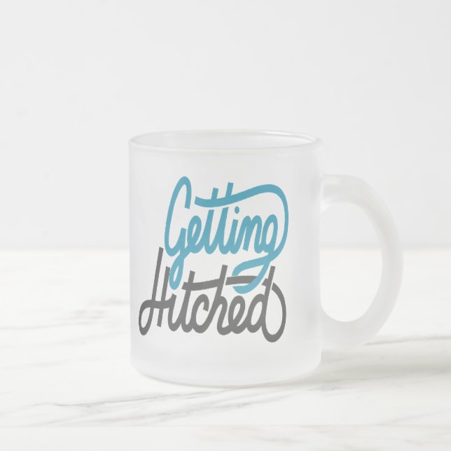 Taza De Cristal Esmerilado Conseguir un hilo (Derecha)