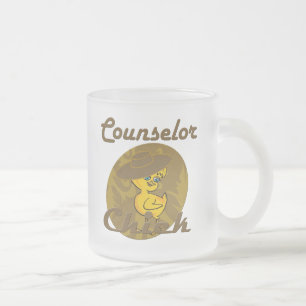 Taza De Cristal Esmerilado Consejero Chick #6