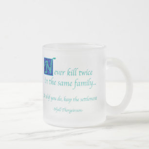 Taza De Cristal Esmerilado Consejo