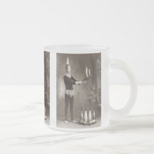 Taza De Cristal Esmerilado Contrabando de fuego de época