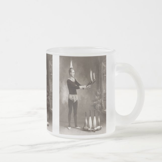 Taza De Cristal Esmerilado Contrabando de fuego de época (Derecha)