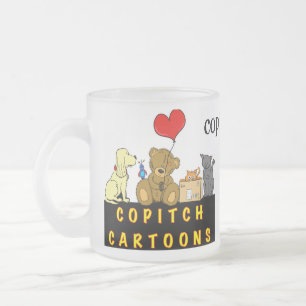 Taza De Cristal Esmerilado copitch.com promocional