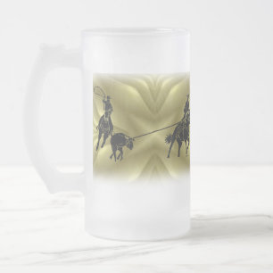 Taza De Cristal Esmerilado Cordeleros 203 del equipo