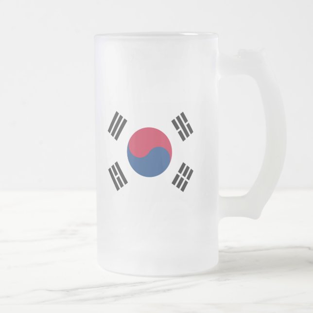 Taza De Cristal Esmerilado corea sur (Derecha)