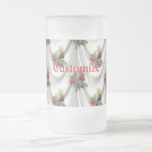 Taza De Cristal Esmerilado Cortina roja Thunder_Cove