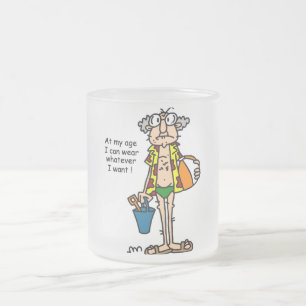 Taza De Cristal Esmerilado Cosas y regalos de la era de los gus