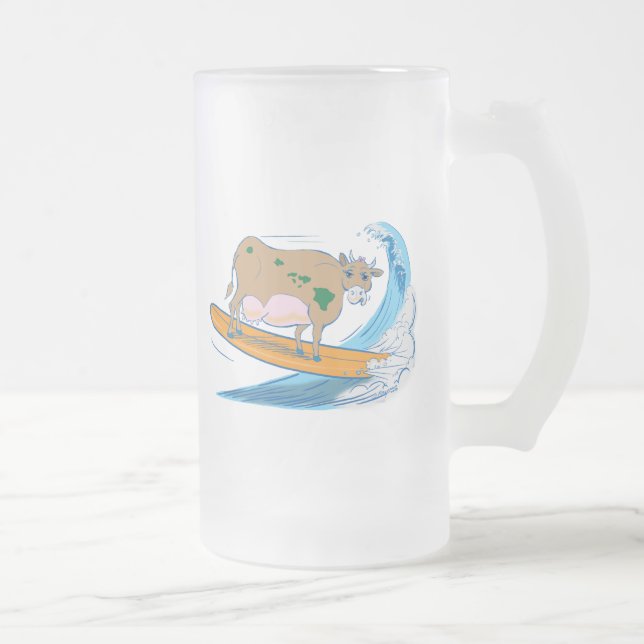 Taza De Cristal Esmerilado CoWaBuNgA (Derecha)