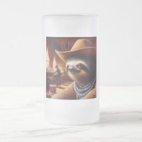 Cowboy Sloth en Saloon