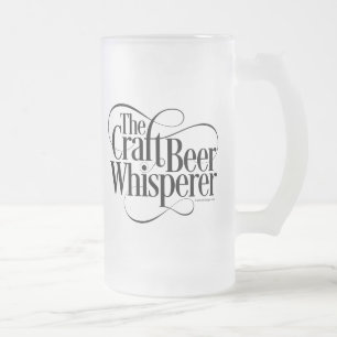 Taza De Cristal Esmerilado Craft Beer Whisperer Frost Glass Beer Mug
