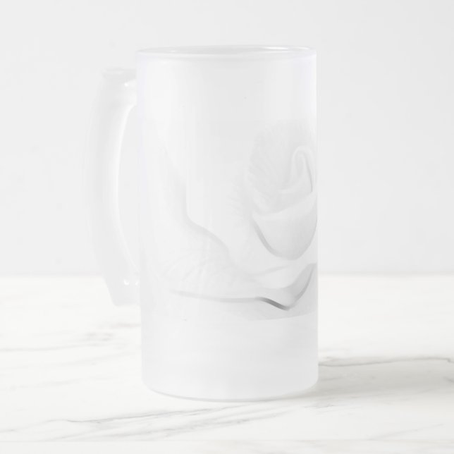 Taza De Cristal Esmerilado Crea el tuyo propio-  (Anverso izquierdo)