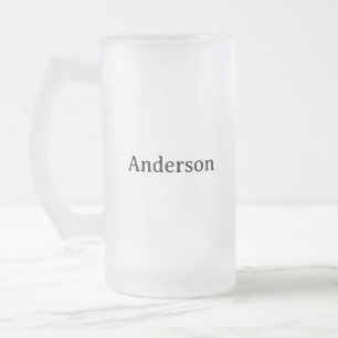 Taza De Cristal Esmerilado Crea tu propio de 16 oz