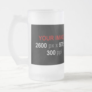 Taza De Cristal Esmerilado Creación personal