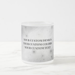 Taza De Cristal Esmerilado Crear su propio Personalizado