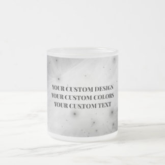 Taza De Cristal Esmerilado Crear su propio Personalizado