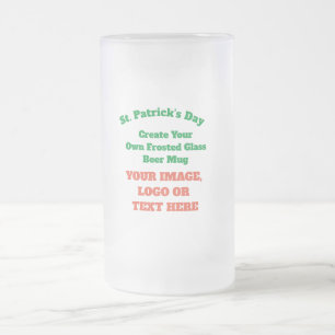 Taza De Cristal Esmerilado Crear su propio Personalizado personalizado