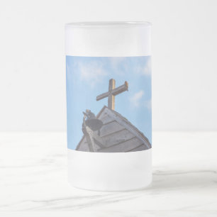 Taza De Cristal Esmerilado Cruz Borromeo 1791