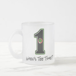 Taza De Cristal Esmerilado Cuándo es el agujero de tiempo de té en uno