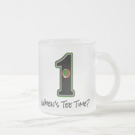 Taza De Cristal Esmerilado Cuándo es el agujero de tiempo de té en uno