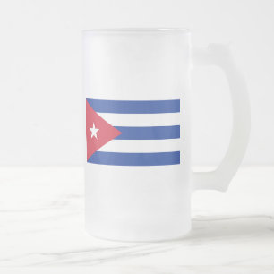 Taza De Cristal Esmerilado cuba