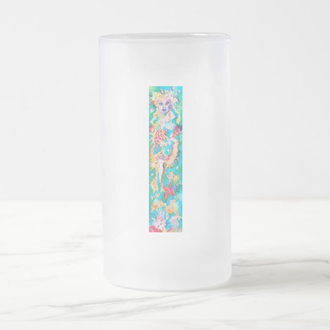 TAZA DE CRISTAL ESMERILADO CUENTO DE HADAS DE UVA (Centro)