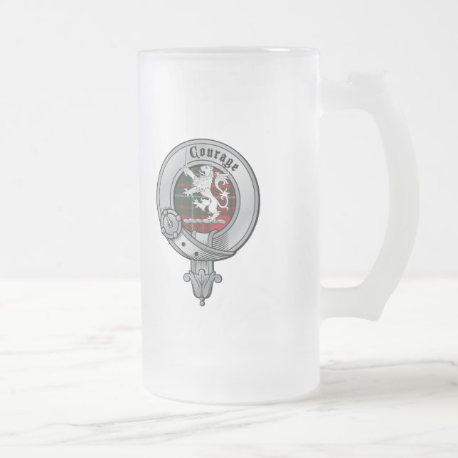 Taza De Cristal Esmerilado Cumming del clan (Derecha)