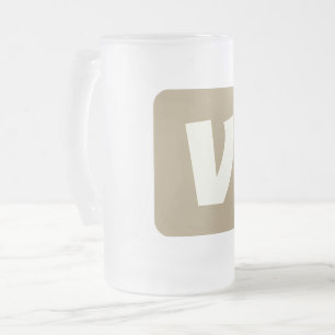 TAZA DE CRISTAL ESMERILADO CUTE PERSONALIZADO PINK GENOME