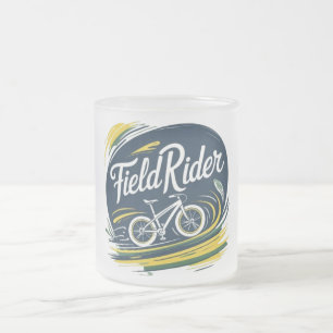 Taza De Cristal Esmerilado Cycle Bliss Mug