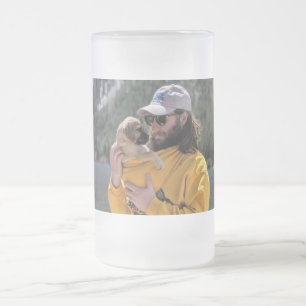 Taza De Cristal Esmerilado Dave's Birthday Mug