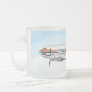 TAZA DE CRISTAL ESMERILADO DC-3